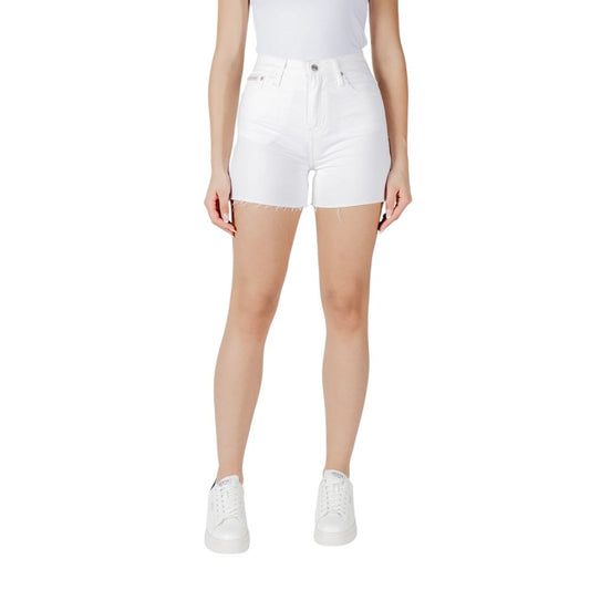 White Cotton Short