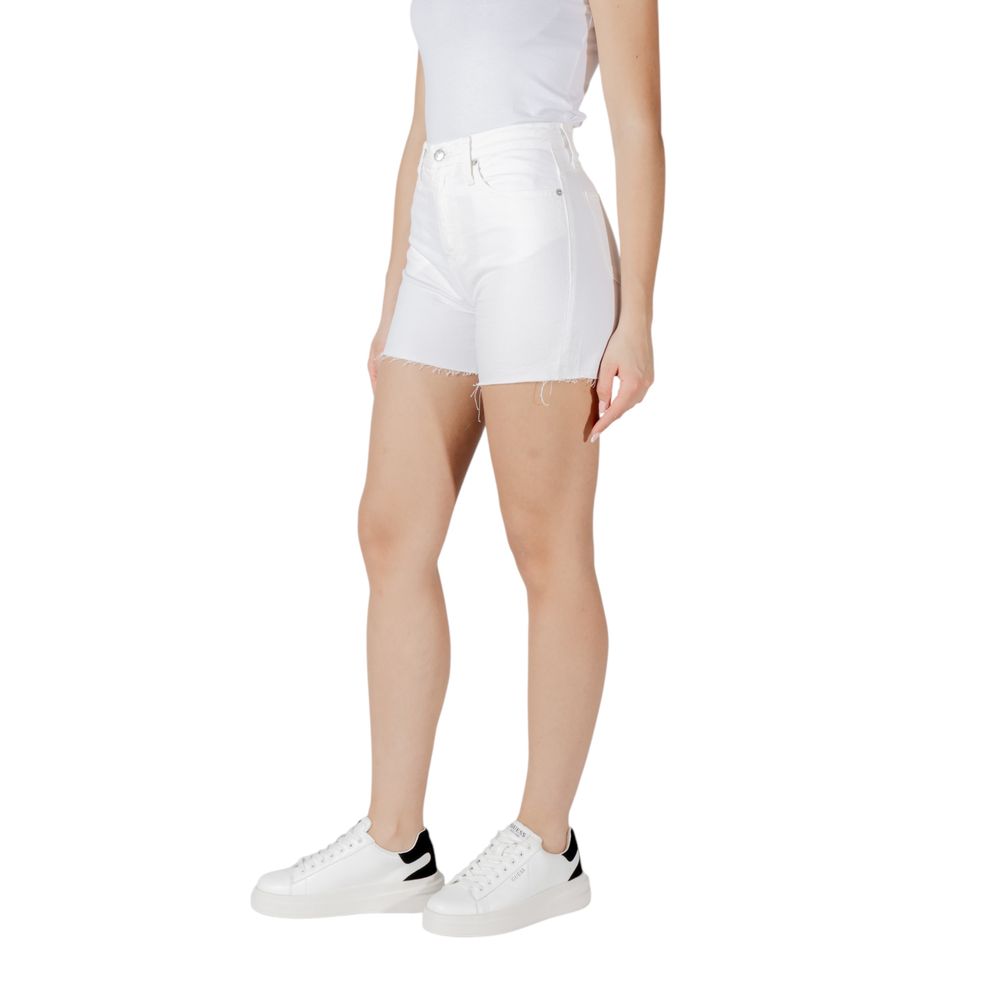 White Cotton Short