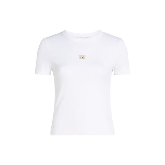 White Recycled Cotton T-Shirt