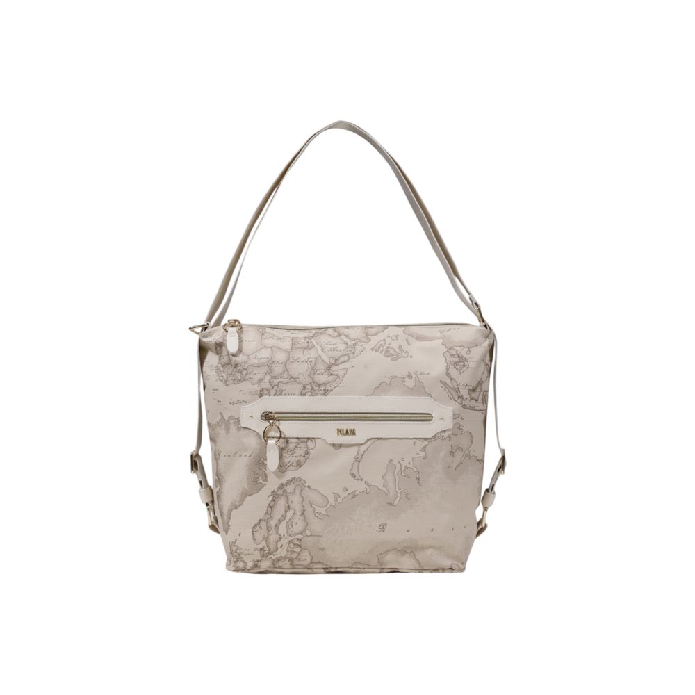 Beige Polyethylene Handbag