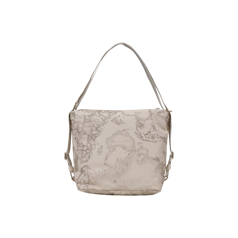 Beige Polyethylene Handbag
