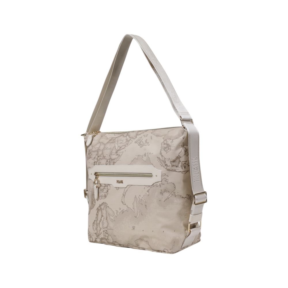 Beige Polyethylene Handbag