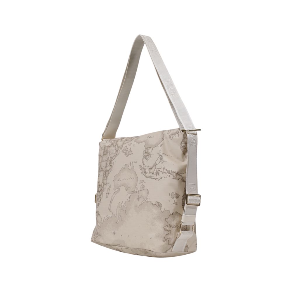 Beige Polyethylene Handbag