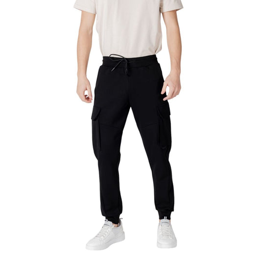 Black Cotton Joggers Workout Pant