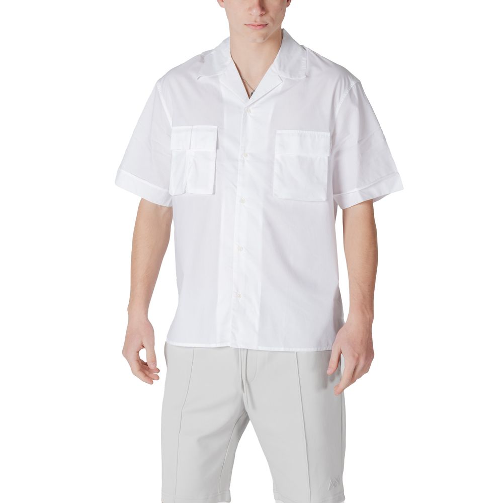 White Lyocell Shortsleeve