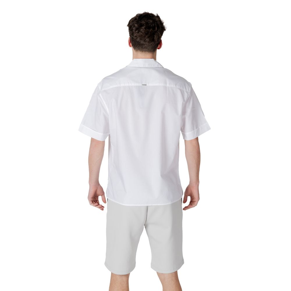 White Lyocell Shortsleeve