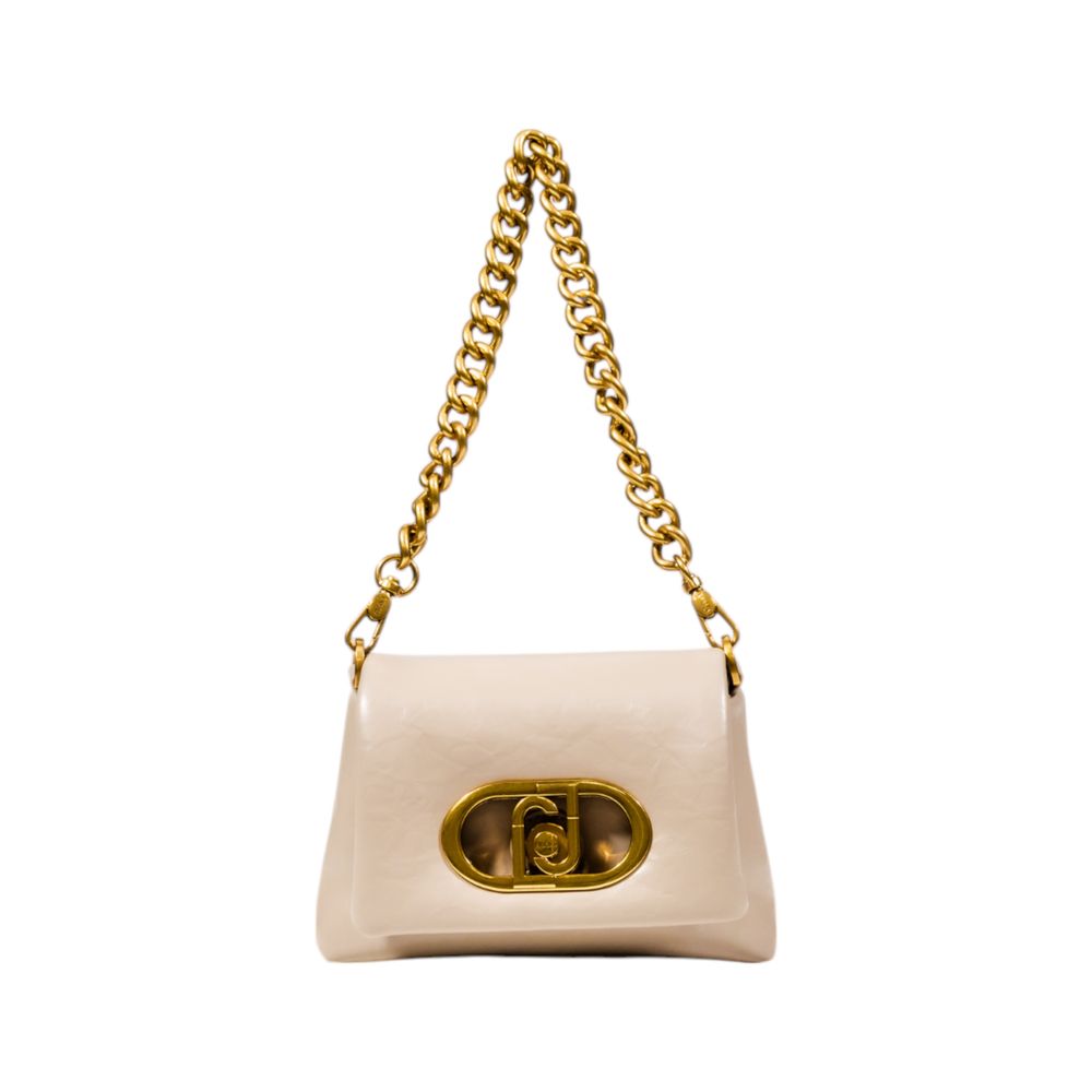 Beige Polyethylene Handbag