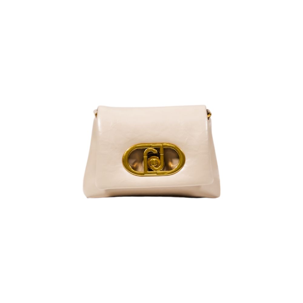 Beige Polyethylene Handbag