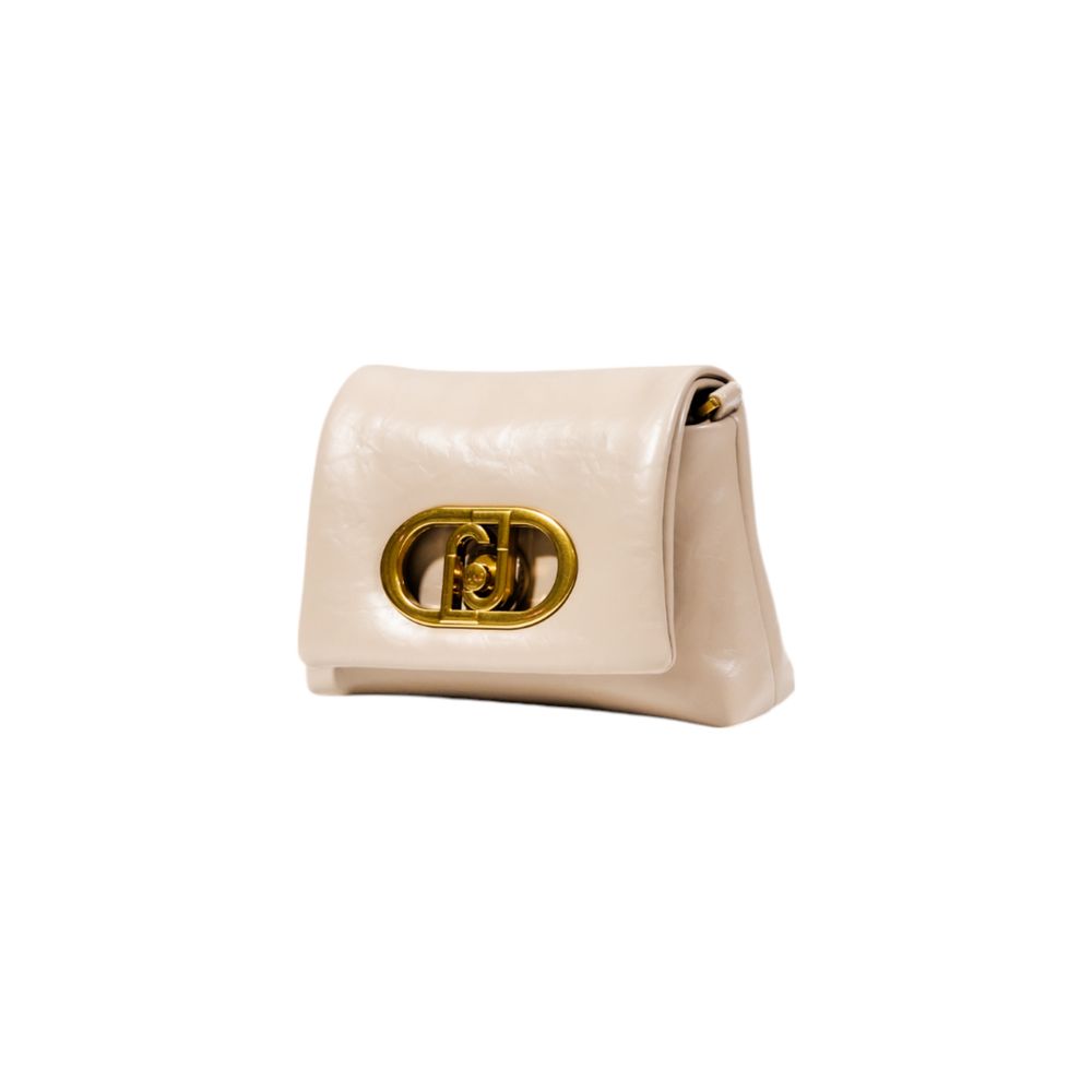 Beige Polyethylene Handbag