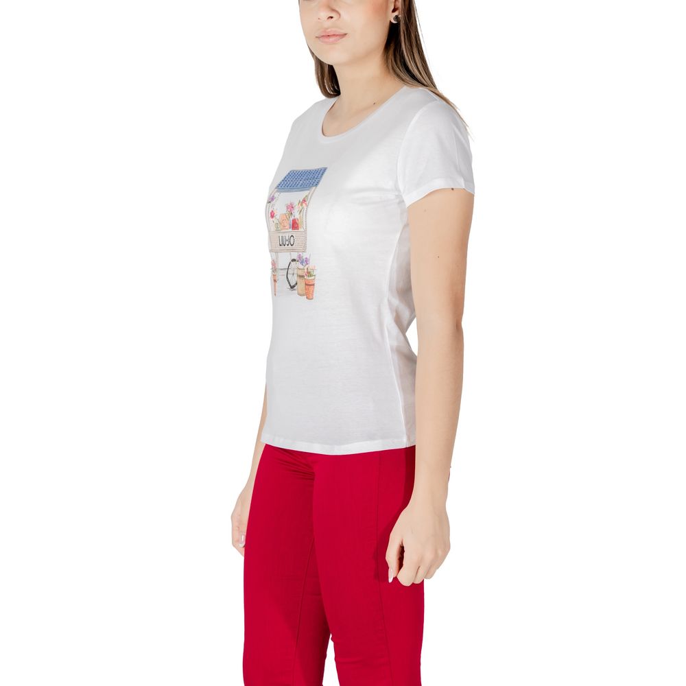 Bicolor Cotton T-Shirt