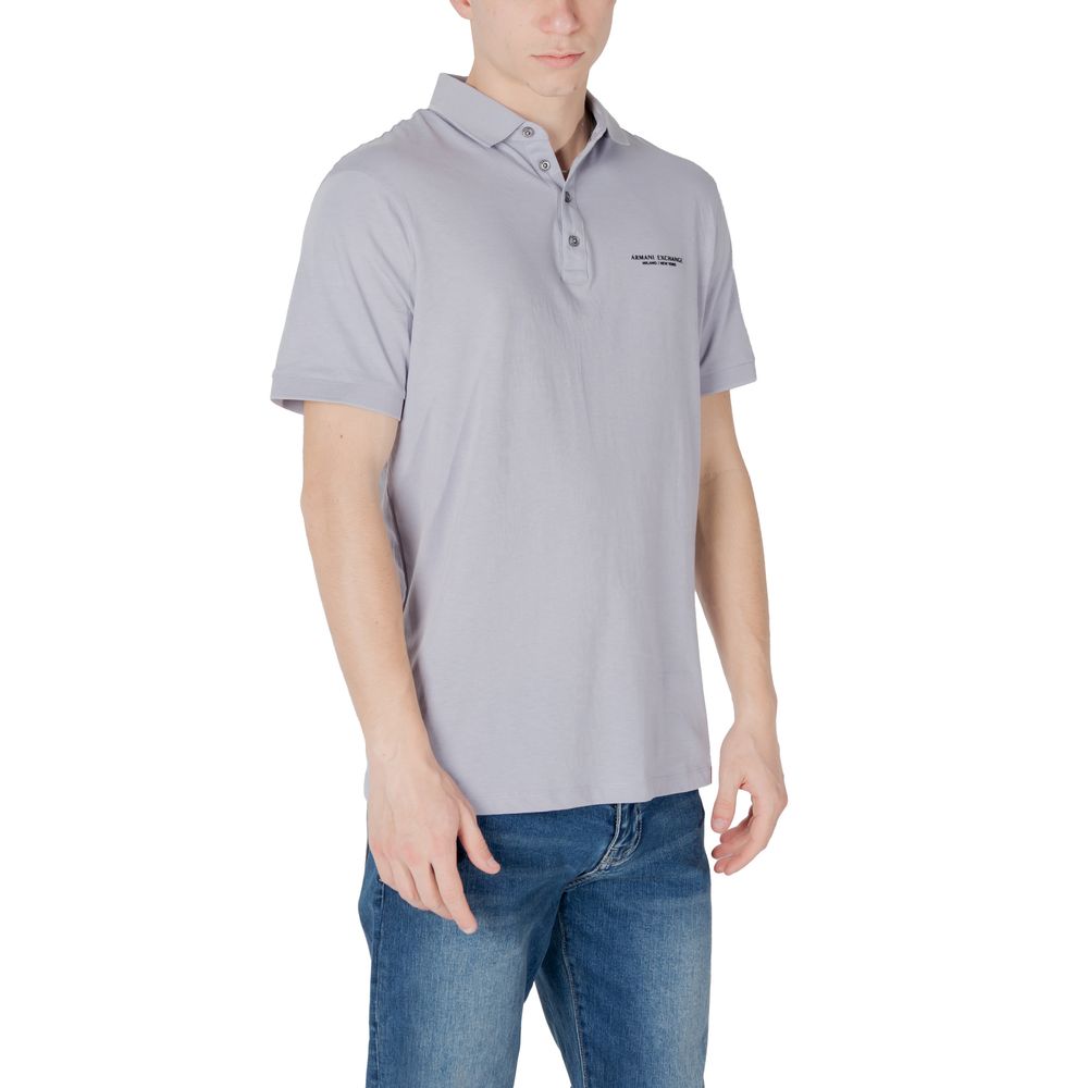 Purple Cotton Polo Shirt