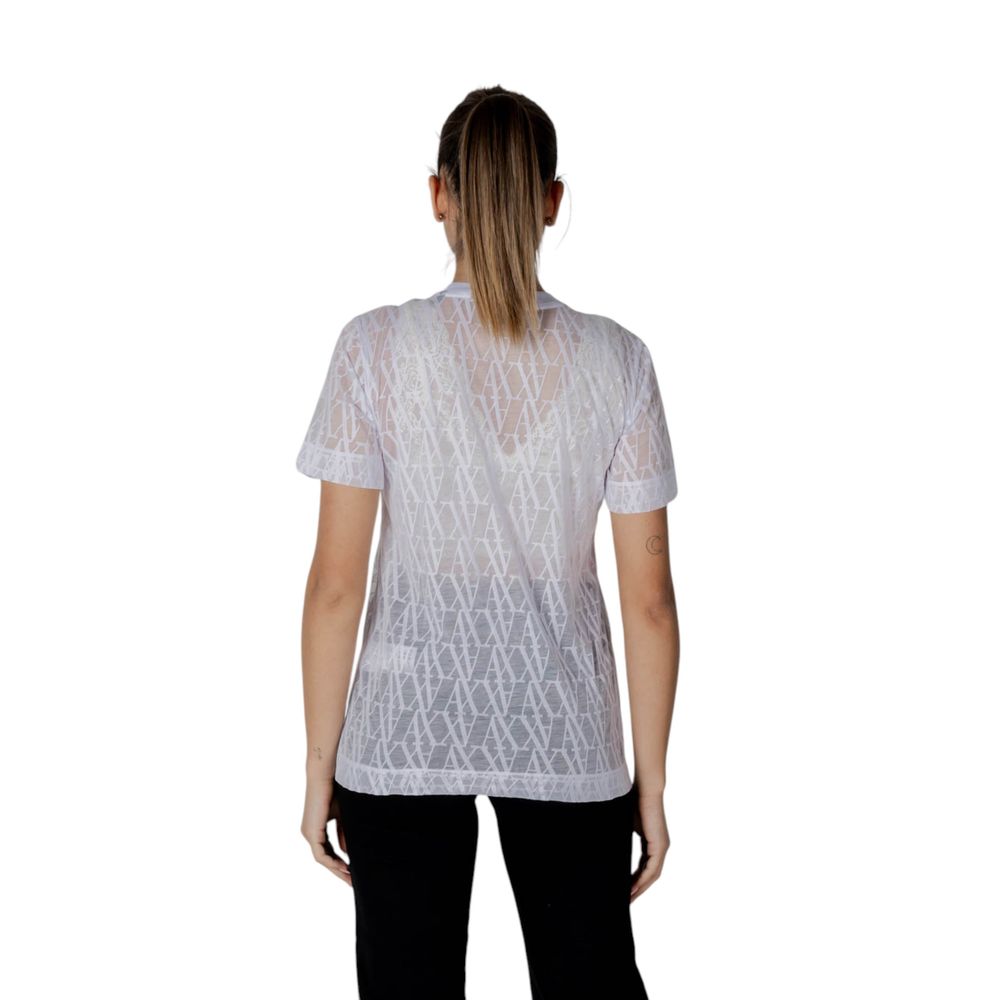White Polyester T-Shirt