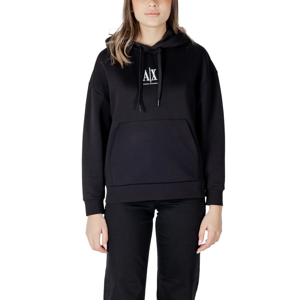 Black Cotton Hoody