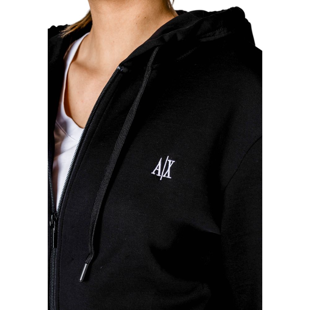 Black Cotton Hoody