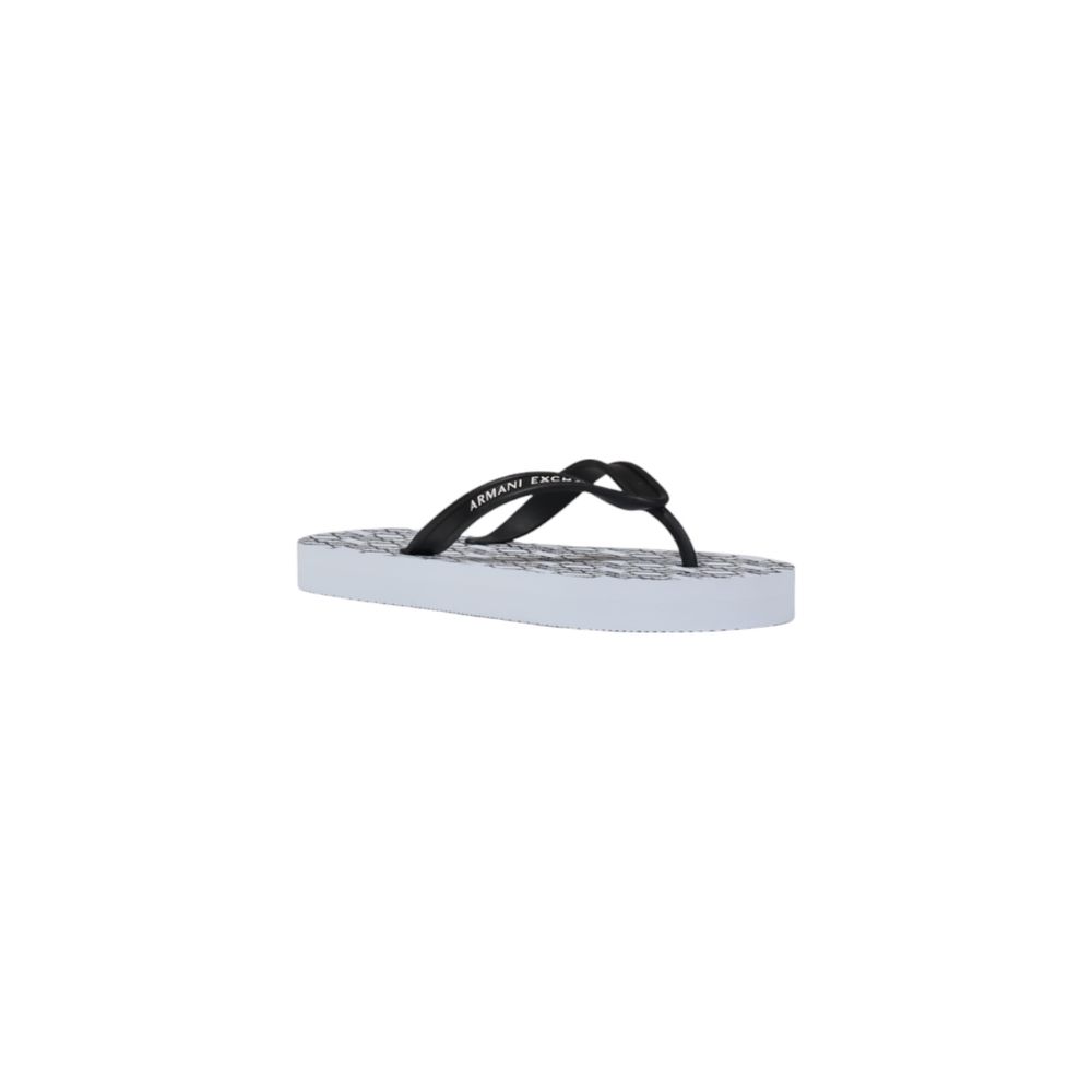 White Rubber Flip-Flop Sandal