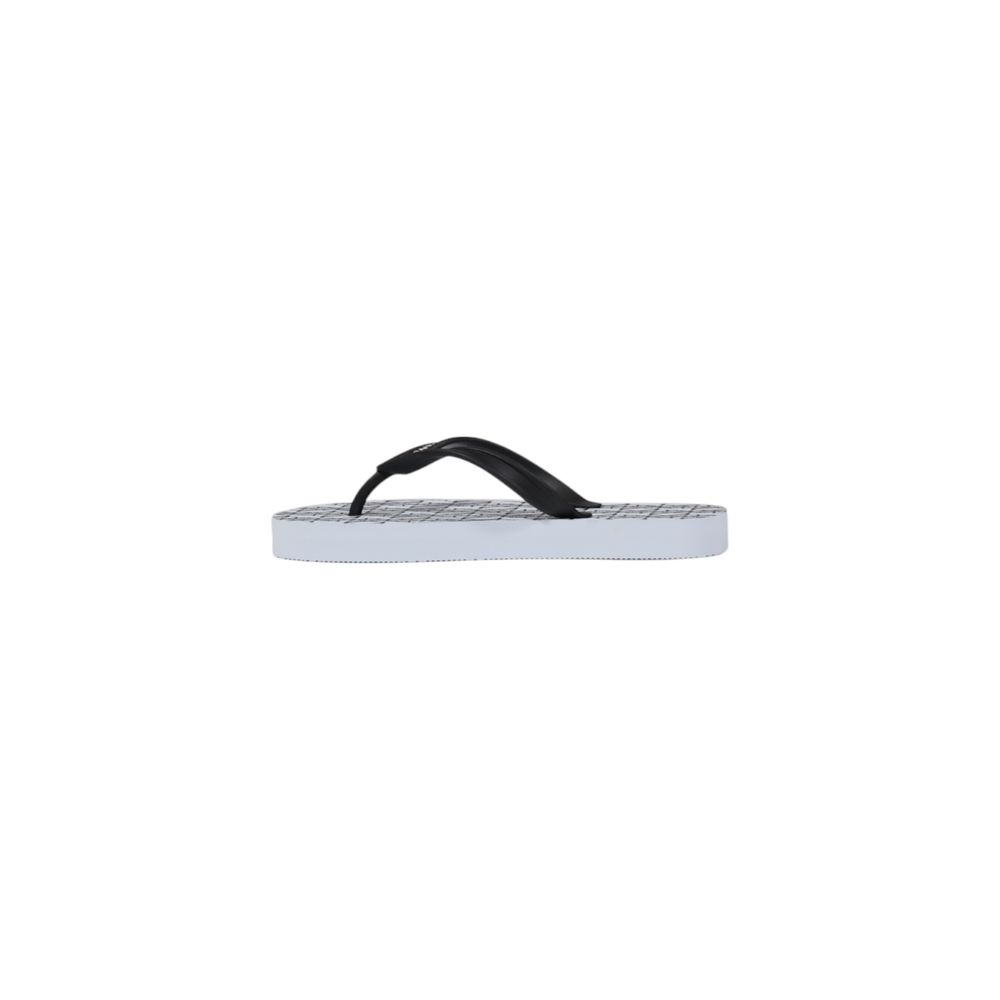 White Rubber Flip-Flop Sandal
