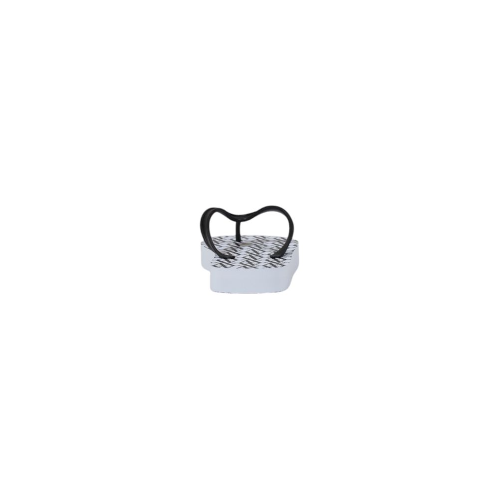 White Rubber Flip-Flop Sandal