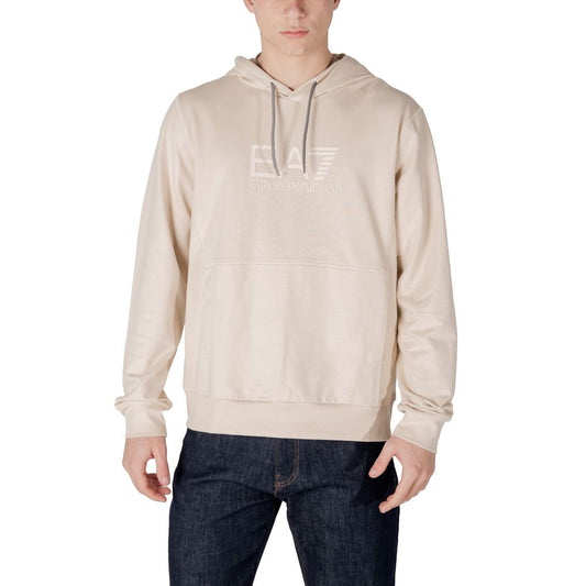 Beige Cotton Hoody