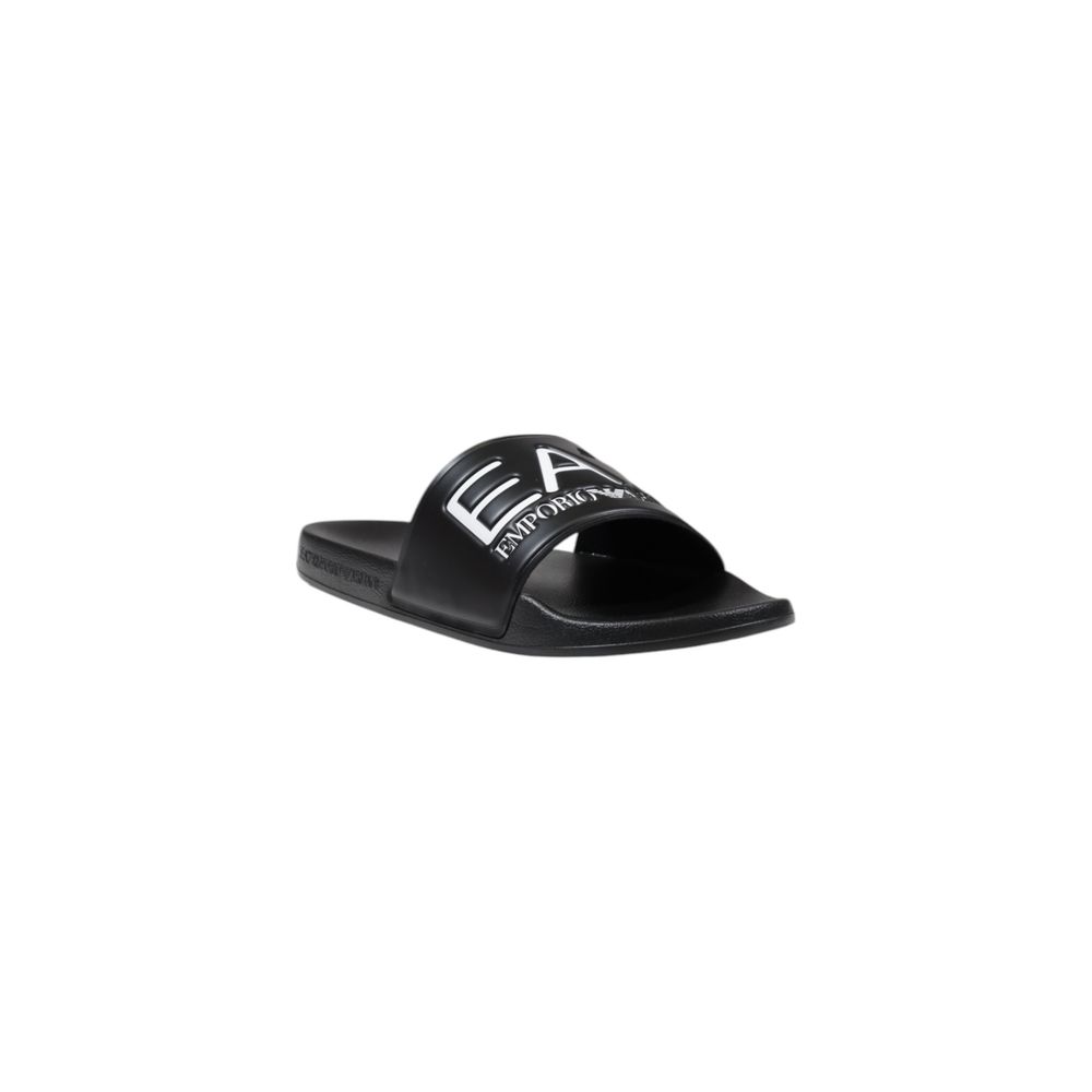 Black And White Pvc Slipper