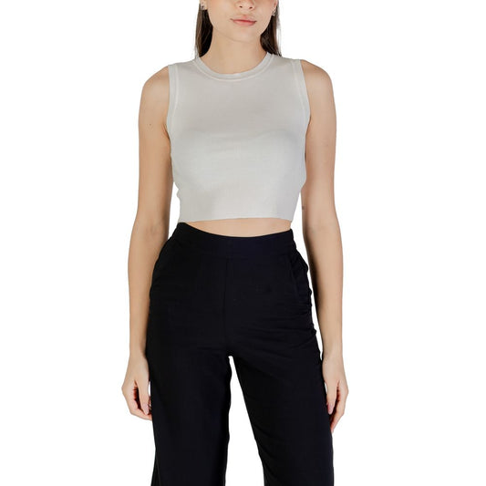 White Viscose Sweater