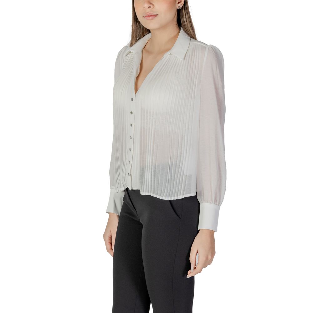 White Polyester Shirt