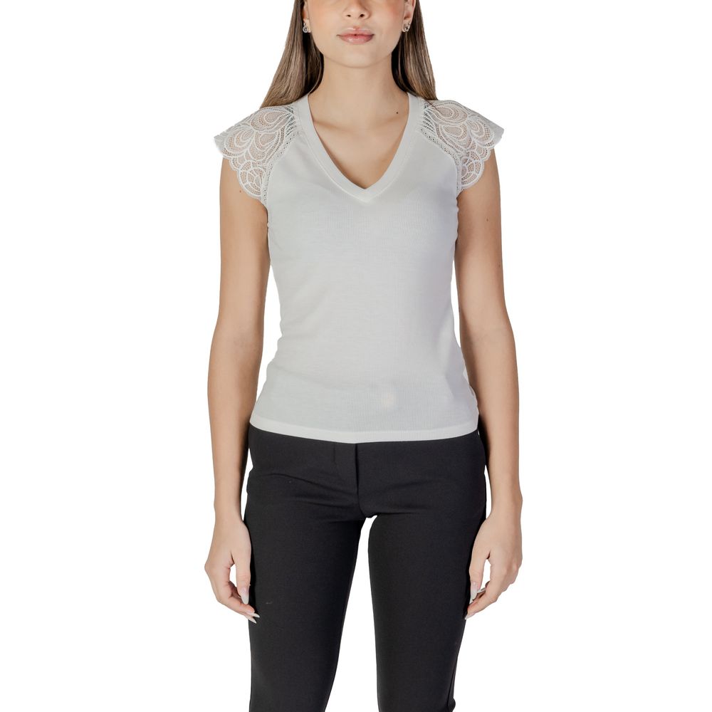 White Recycled Polyester Tank Top