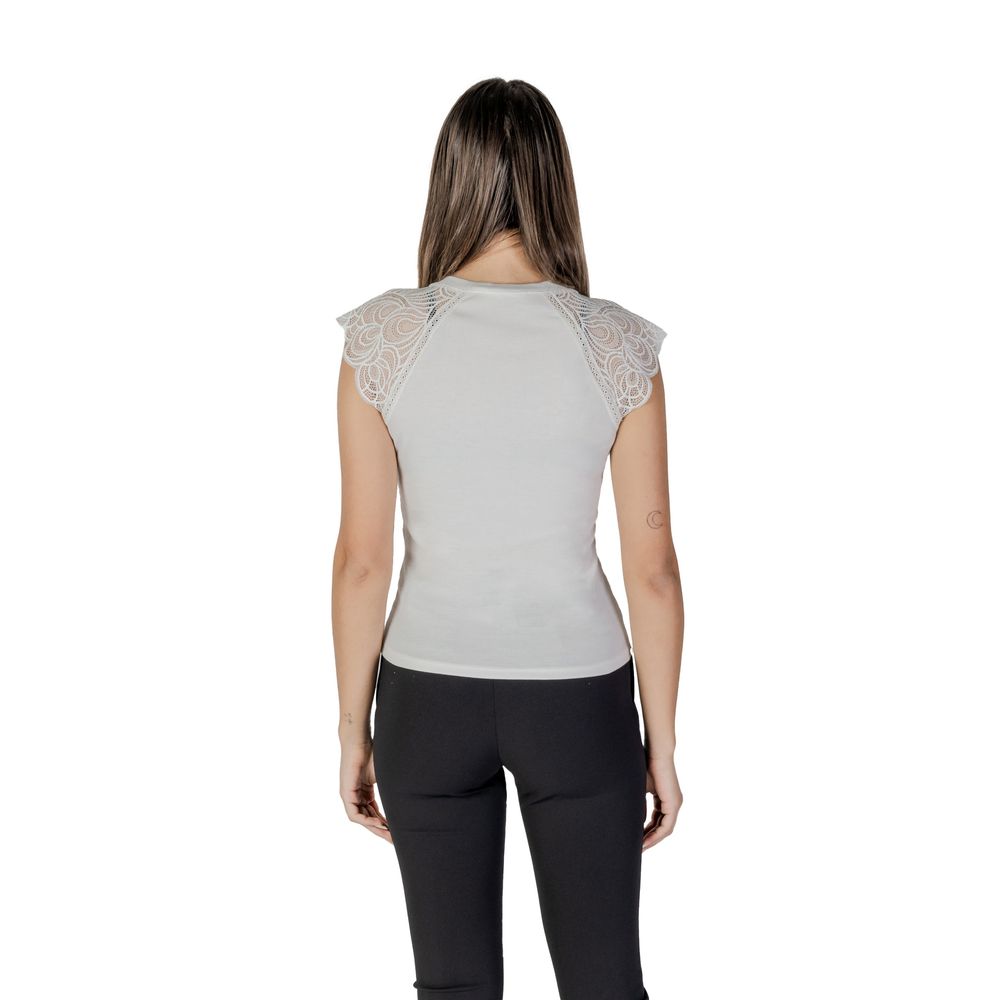 White Recycled Polyester Tank Top