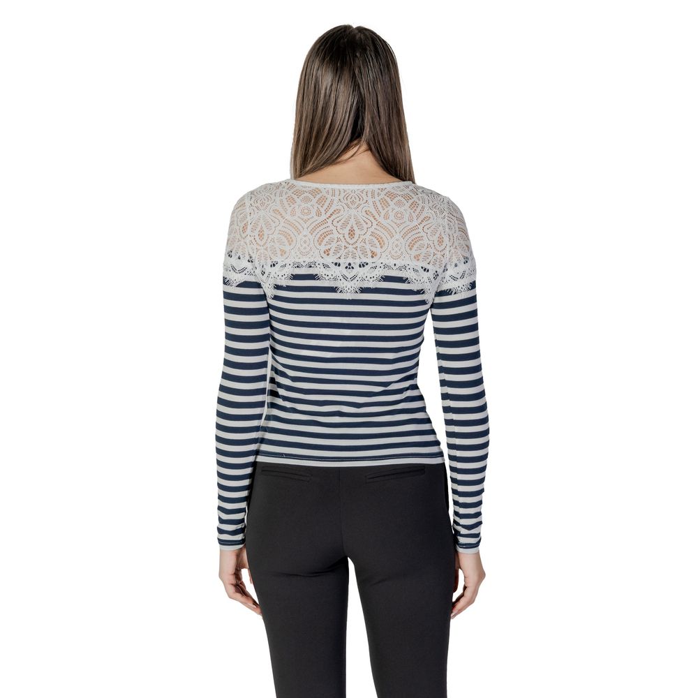 White Recycled Polyester Long Sleeve