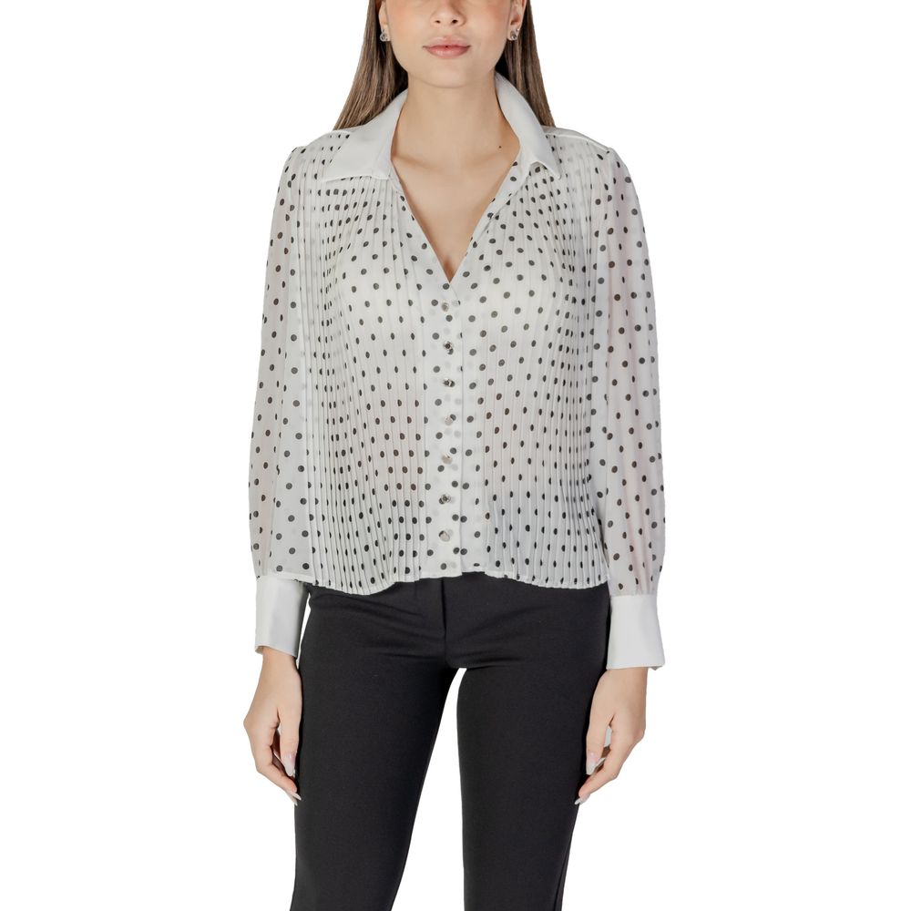White Polyester Blouse