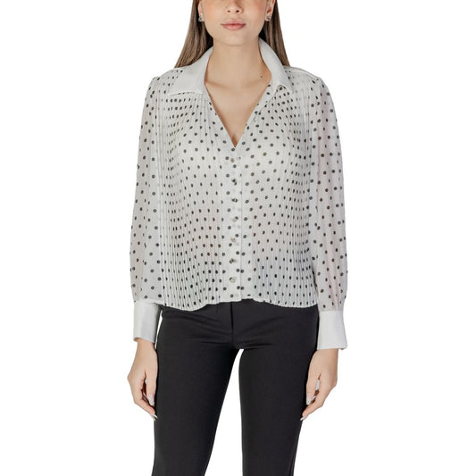 White Polyester Blouse