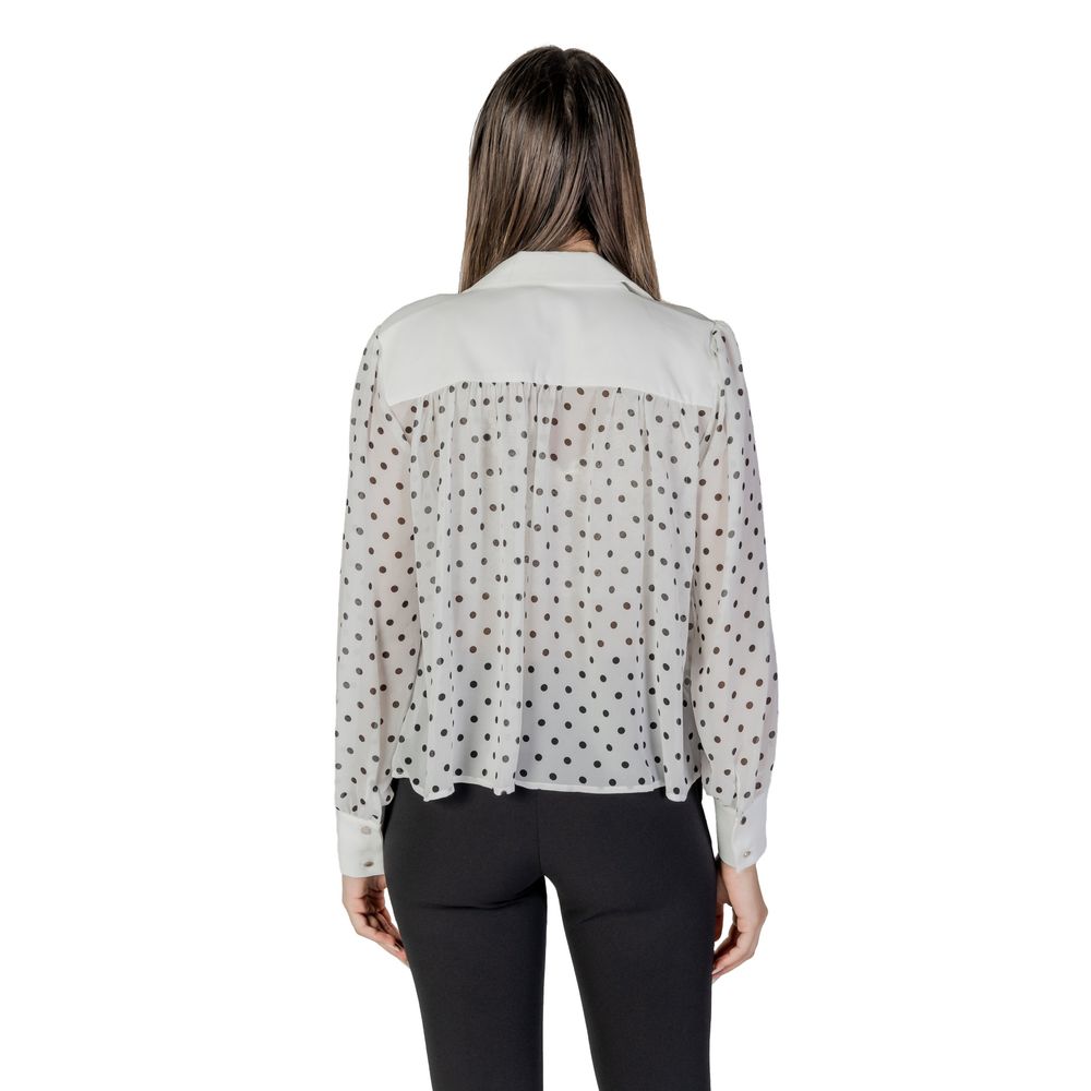 White Polyester Blouse