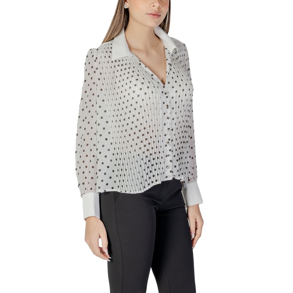 White Polyester Blouse