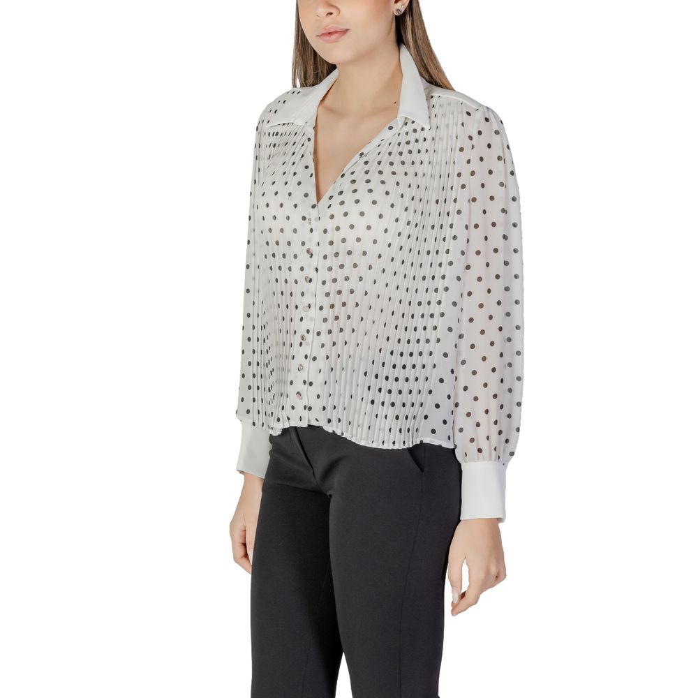 White Polyester Blouse