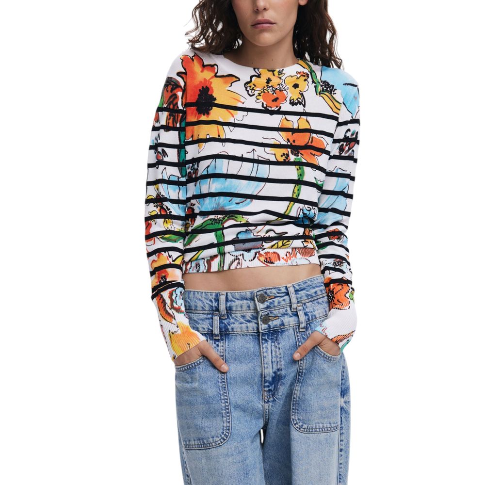 White Viscose Sportswear