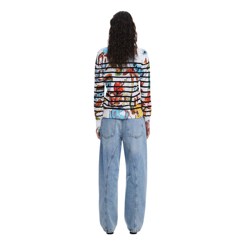 White Viscose Sportswear