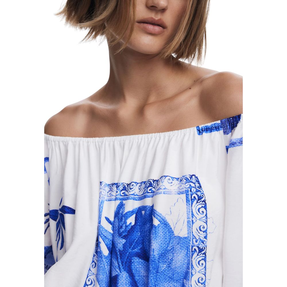 White Viscose Jumpsuit