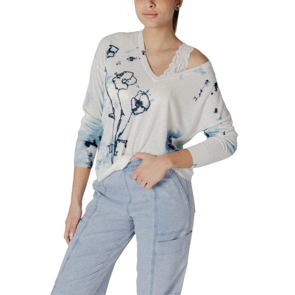 White Viscose Sportswear