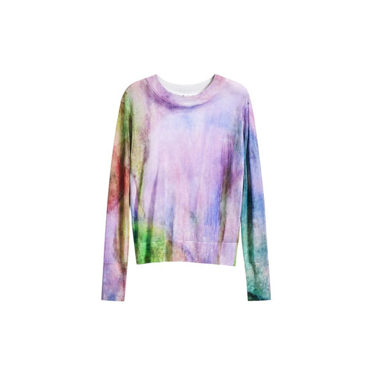 Purple Viscose Sportswear