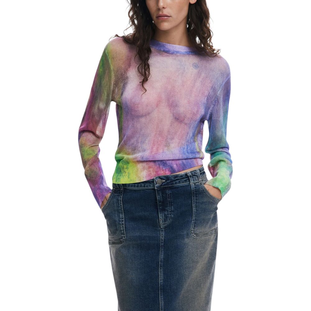 Purple Viscose Sportswear