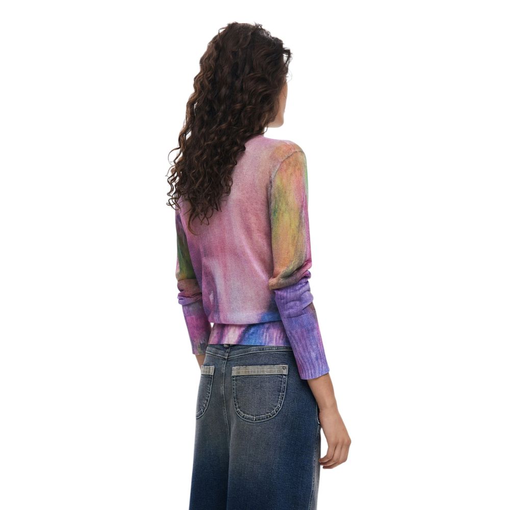 Purple Viscose Sportswear