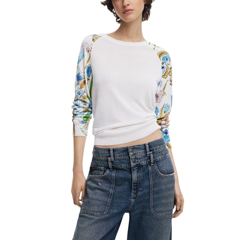 White Viscose Sportswear