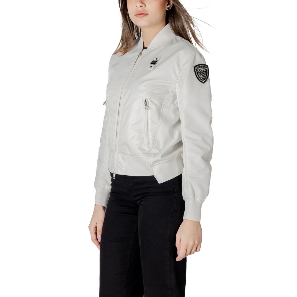 White Polyamide Jackets & Coat
