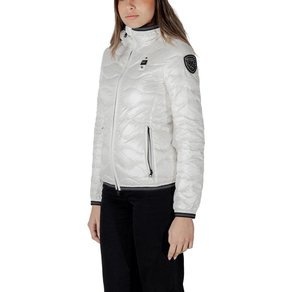 White Polyamide Jackets & Coat