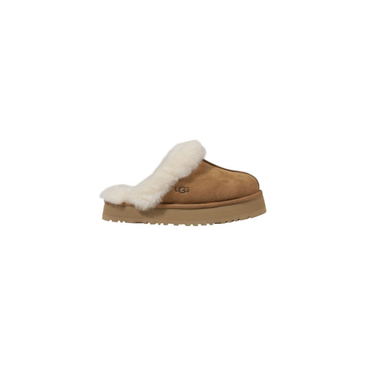 Beige Suede Leather Slipper