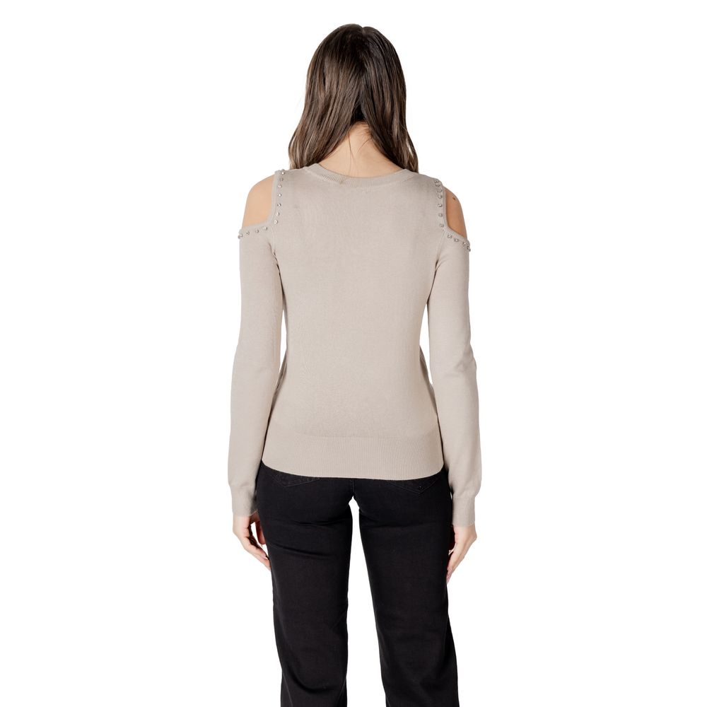 Beige Viscose Sportswear