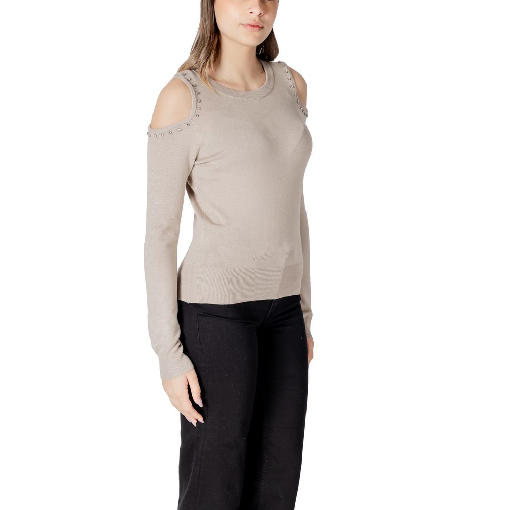 Beige Viscose Sportswear