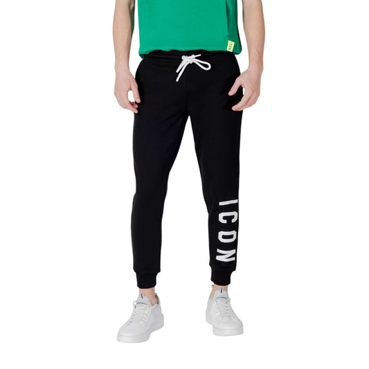 Black Cotton Joggers Workout Pant