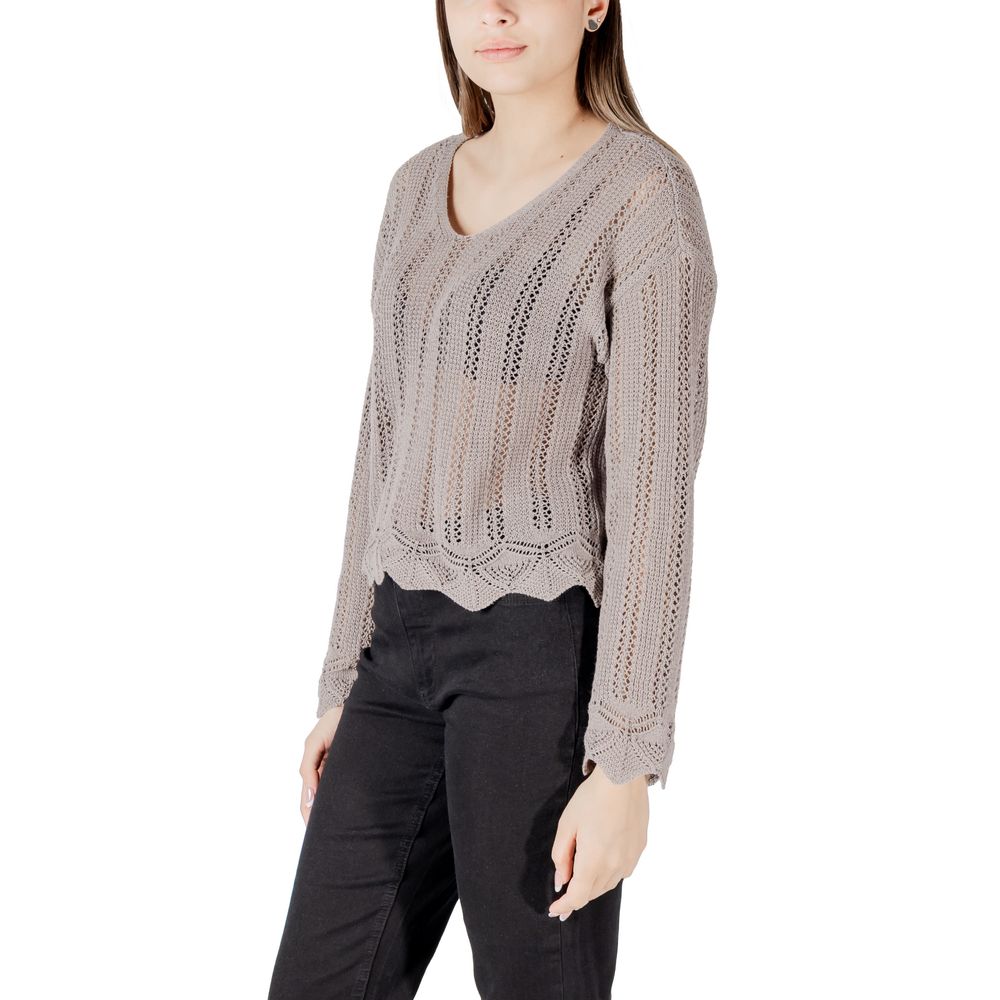 Beige Recycled Cotton Sportswear