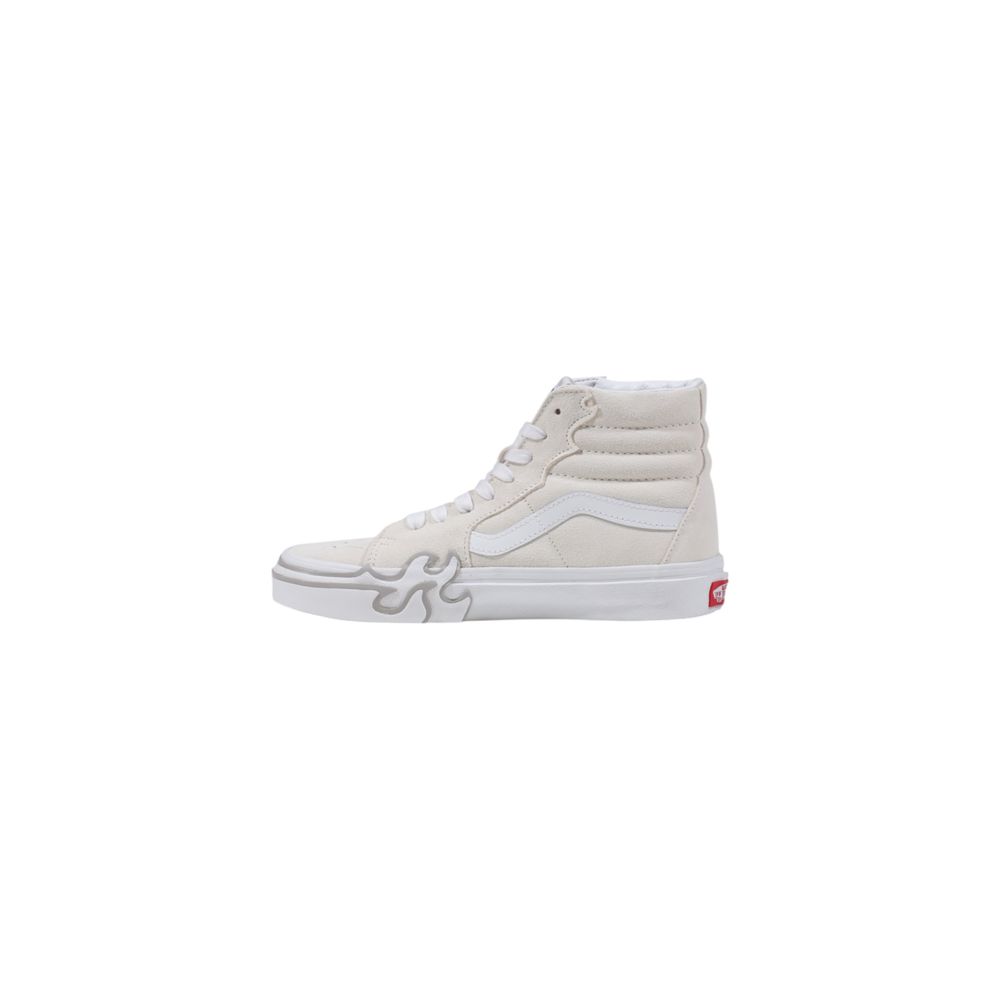 White Suede Leather Sneaker
