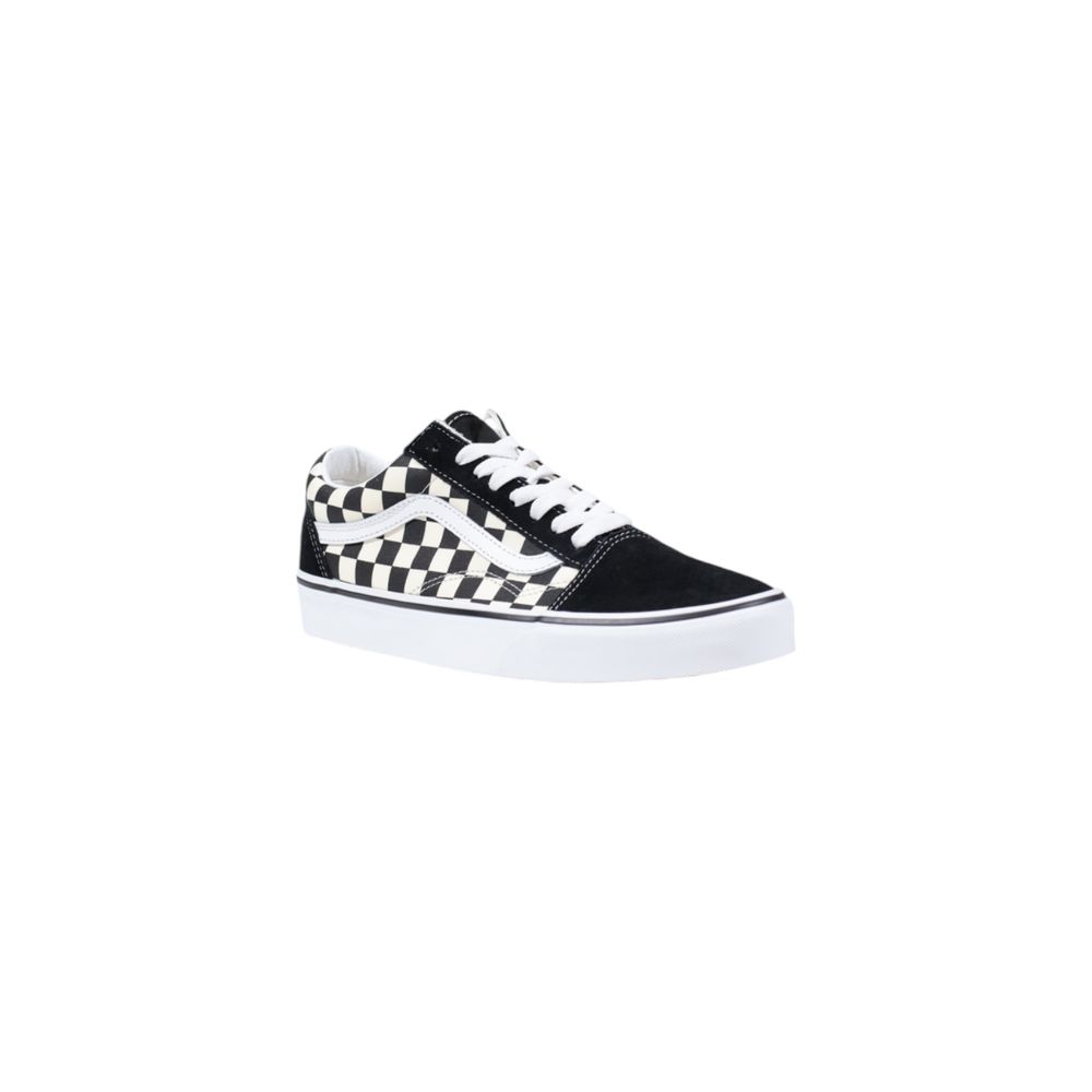 Black And White Fabric Sneaker